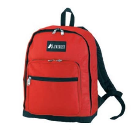 Everest Trading Everest 16.5 in. Classic Backpack 1045BP-RD